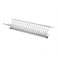 Kitchen stainless steel dish drain storage rack